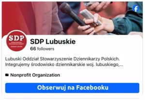 Lubuski Oddział SDP na Facebooku