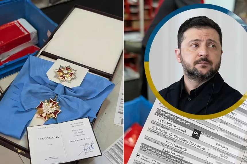 Prezydentowi Ukrainy Wołodymyrowi Zełenskiemu
